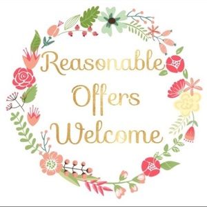 Reasonable Offers are Welcome!